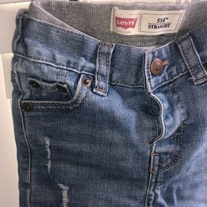 Levi's Bottoms - Levi brand distressed toddler jeans Levi's Bottoms - Levi brand distressed toddler jeans